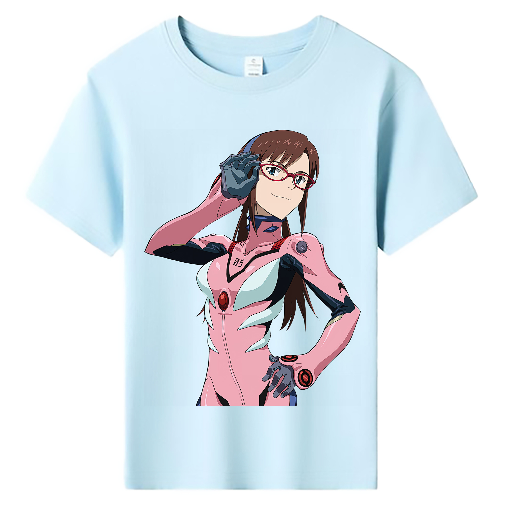 （画像用） EVA 新世紀エヴァンゲリオン 綿100％キッズTシャツ（フロントプリント）